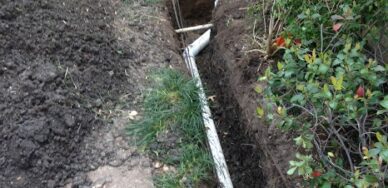residential sewer pipe lines
