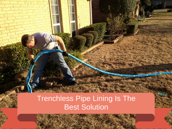 Why trenchless pipe lining is the best sewer line solution