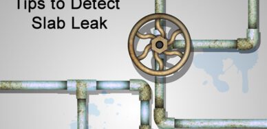 tips to detect slab leak